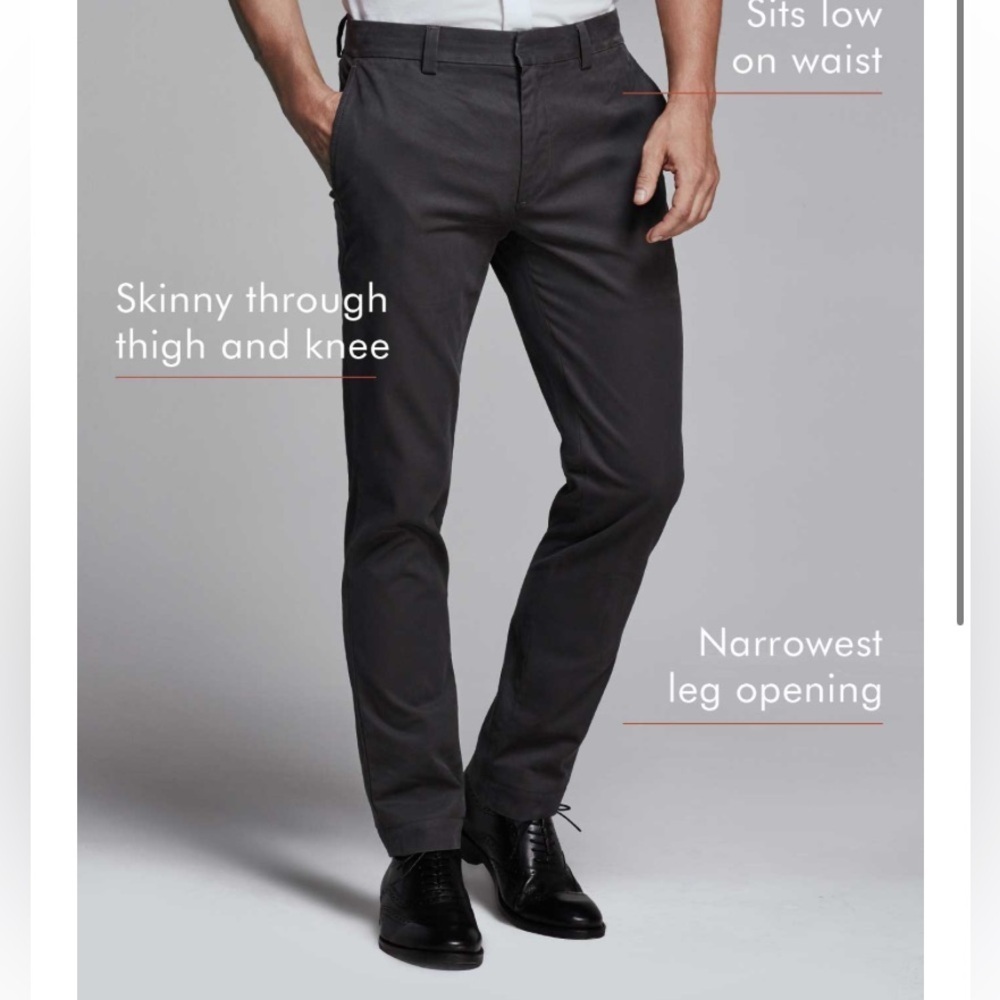 Men’s Banana Republic Fulton Chino - Size 34x33 - Color: Sand